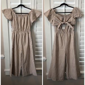 English Factory Dresses - English Factory Off The Shoulder Jumpsuit English Factory Dresses - English Factory Off The Shoulder Jumpsuit
